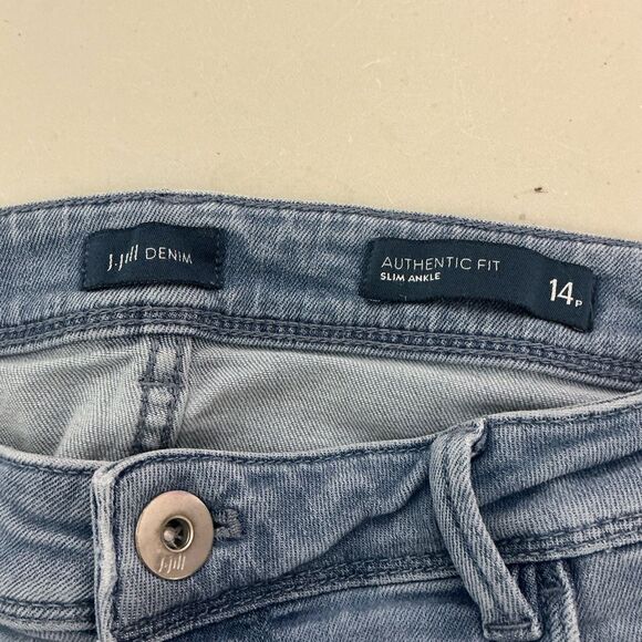 JJill Denim Authentic Fit slim ankle Size 4P - Picture 5 of 7
